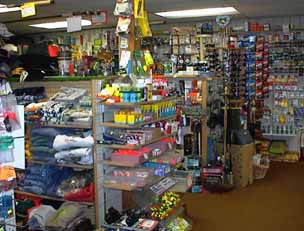 Inside the Bait & Tackle Shop